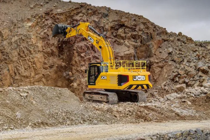 JCB in Quarry